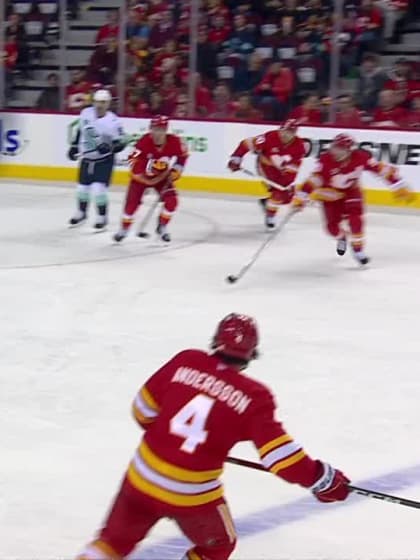 Gaudreau marque dans un filet désert