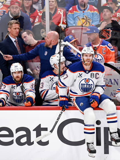 Den eigentlich freien Tag nutzen Edmonton Oilers fuer ein Training