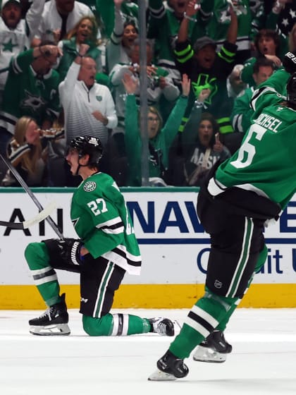 Lian Bichsel von den Dallas Stars verschafft sich Respekt