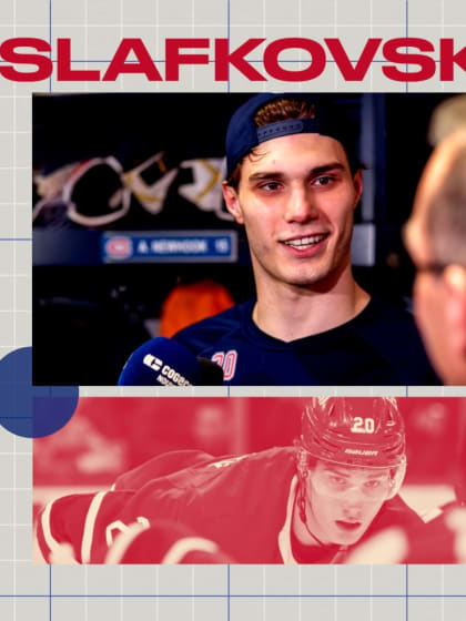 Slafkovský v blogu o štarte sezóny