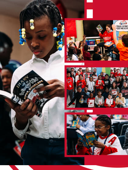 2024-25 Red Wings for Reading program impacted 10,000 students in metro Detroit
