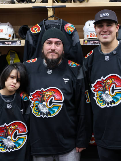 Photo Gallery - Flames 2026 Indigenous Celebration Jersey
