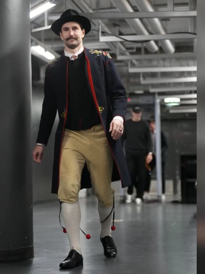 Filip Forsberg Nashville Predators Swedish outfit Global Series