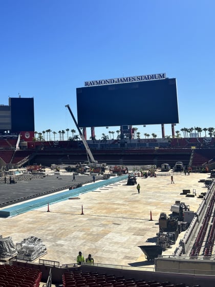 Série stades construction patinoire Lightning Bruins Tampa