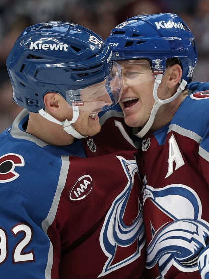 Gammal god kemi mellan Nathan MacKinnon och Gabriel Landeskog
