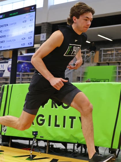 NHL Scouting Combine final testing results before Draft