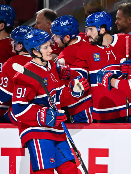 Canadiensin Kapanen teki kauden 16 maalinsa