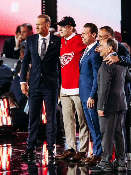 Red Wings select ‘really good two-way player’ Michael Brandsegg-Nygard at No. 15 overall on Day 1 of 2024 NHL Entry Draft  