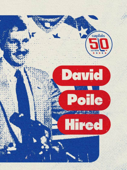 Capitals Top 50 Moments | David Poile Hired