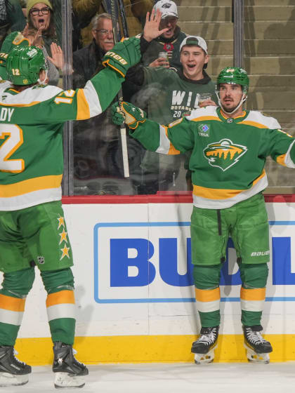 Formbesked när Minnesota Wild besegrade Dallas Stars i Central Division duell