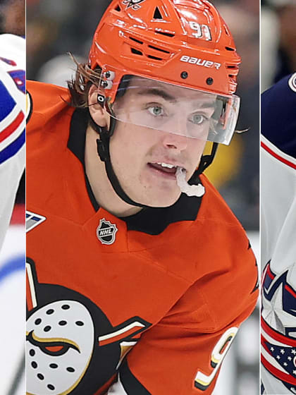 Veckans tre svenska stjärnor i NHL Leo Carlsson Isac Lundeström Mika Zibanejad