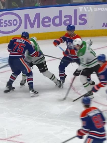 Hryckowian fait mouche en 3e période