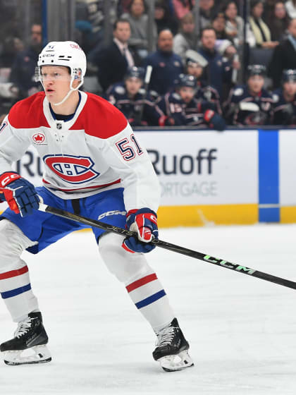 Emil Heineman mejslar ut särskild roll med Montreal Canadiens