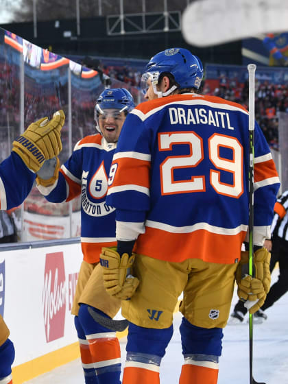 Leon Draisaitl liefert unter freiem Himmel mit zwei Assists ab