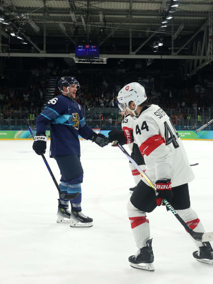 Résumé Suisse Finlande Jeux de Milano Cortina quarts de finale