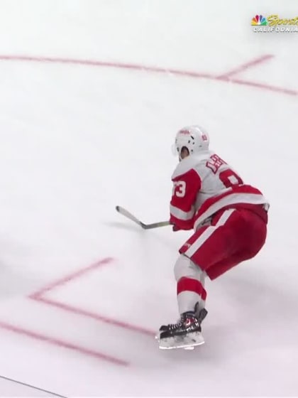 DET@SJS: Celebrini scores goal against Cam Talbot
