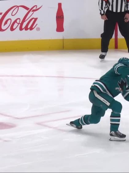 MIN@SJS: Celebrini scores goal against Jesper Wallstedt