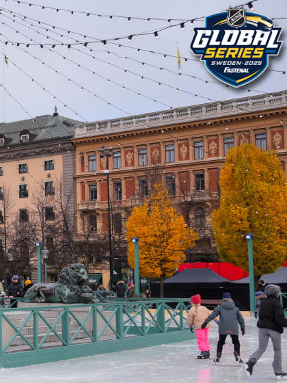 NHL Global Fan Tour besöker Kungsträdgården