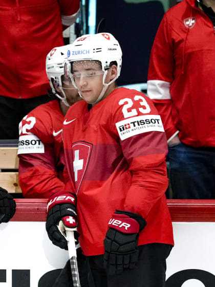 Schweizer Nachwuchs praesentiert sich mit NHL-Stars in ihren Reihen