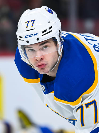 Buffalo Sabres JJ Peterka faellt zunaechst verletzt aus