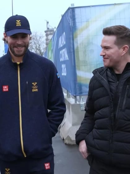 Adrian Kempe i OS-byn