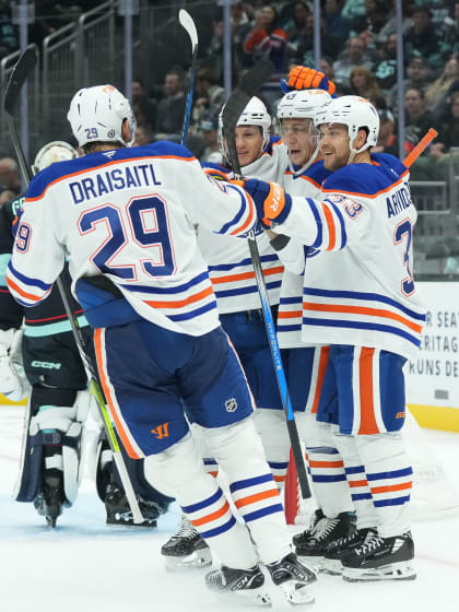 Arvidsson von den Edmonton Oilers lobt seinen Teamkameraden Draisaitl