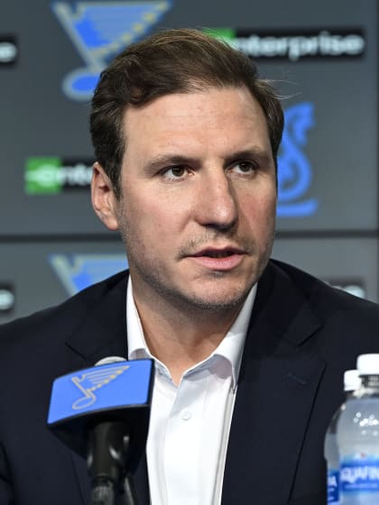 Alexander Steen takes over as St. Louis Blues general manager
