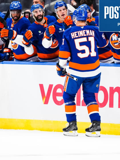 UBS Postgame Photos: Islanders 7, Red Wings 2