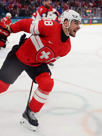 Schweizer Spieler schaetzen ihren Teamkollegen Timo Meier als Abrissbirne