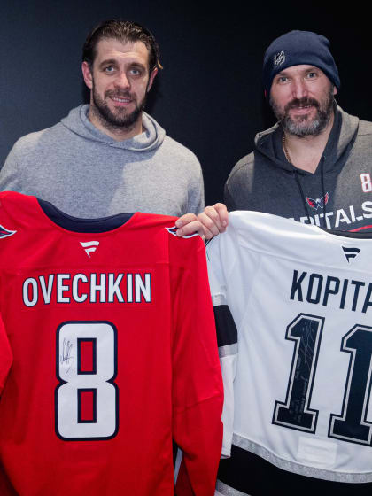 Alex Ovechkin continuing jersey swap tradition for museum