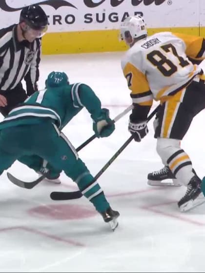 PIT@SJS: Celebrini scores goal against Alex Nedeljkovic