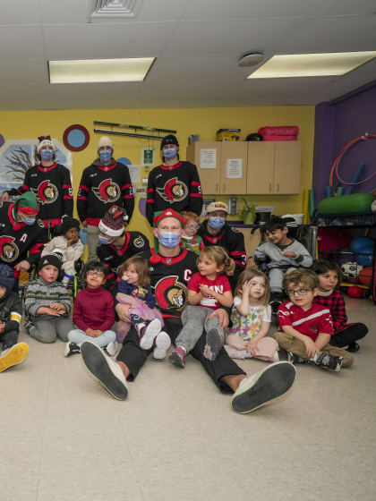 Senators CHEO Visit