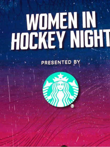 2024 Women In Hockey Night pres. by Starbucks Recap