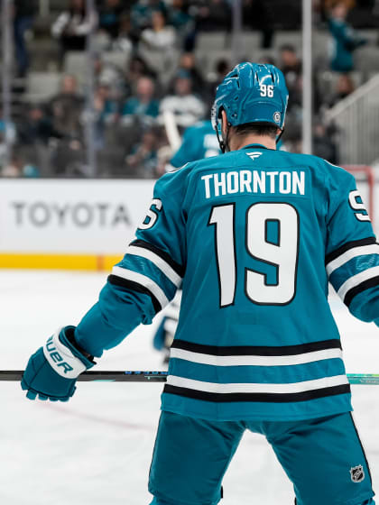 Joe Thornton #19 Retirement