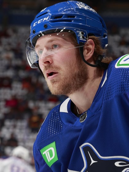 Vancouver Canucks Brock Boeser missed Game 7 with blood clot