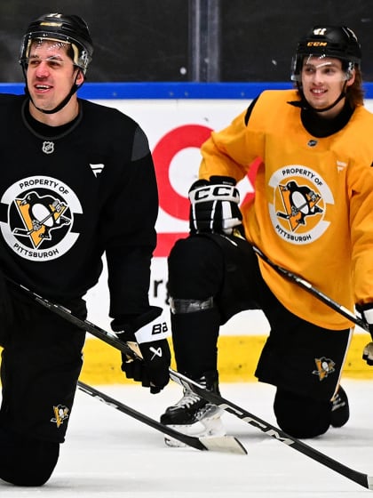 Penguins genießen freien Tag in Stockholm