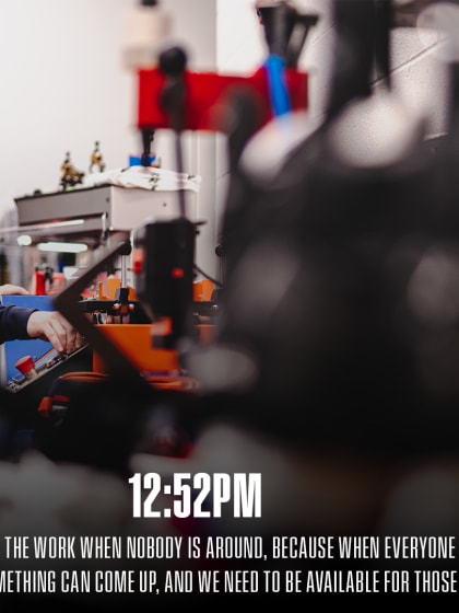 PHOTOS: A Day In The Life of the New York Islanders Equipment Staff