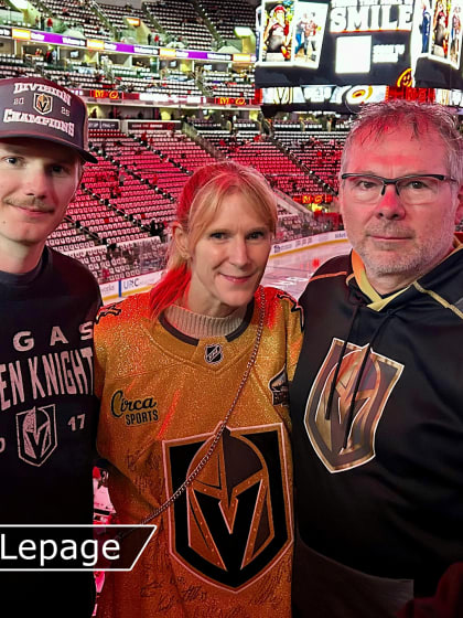 Jérémy Lauzon Golden Knights rêve familial Coupe Stanley