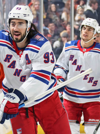 Svar på tal från Mika Zibanejad i Rangers första match efter GM-brevet