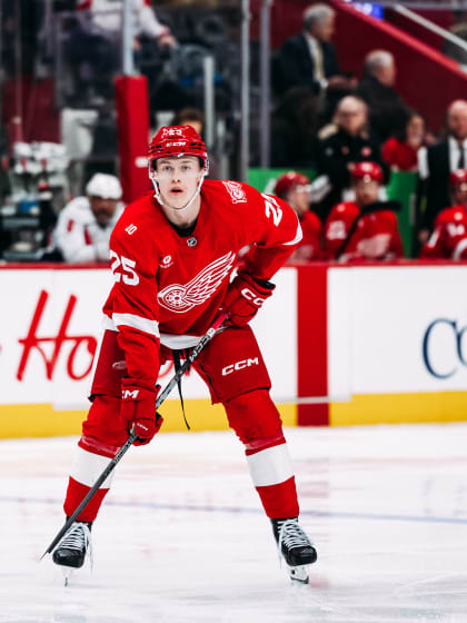 Bernard-Docker ‘really excited’ to finalize new two-year deal with Red Wings