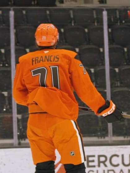 Cancer survivor Will Francis plays in Ducks rookie tournament 