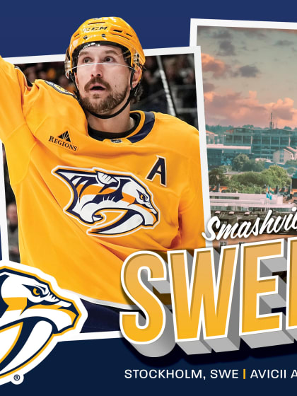Predators to Play In Stockholm as Part of 2025 NHL Global Series Sweden Presented by Fastenal - 2025_03_18