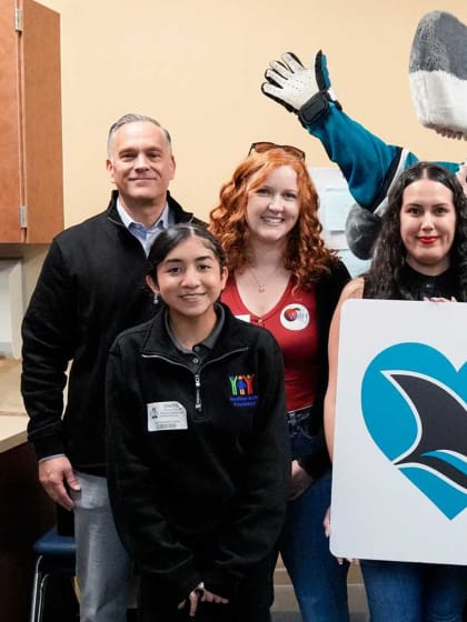 Sharks Foundation hosts dental screenings with healthier kids foundation at Lowell Elementary School 