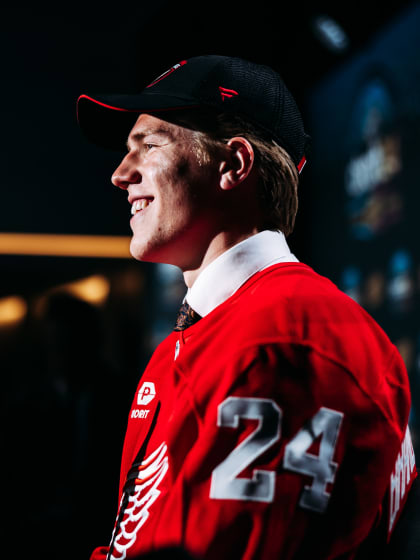 Brandsegg-Nygard savors 2024 NHL Entry Draft experience 