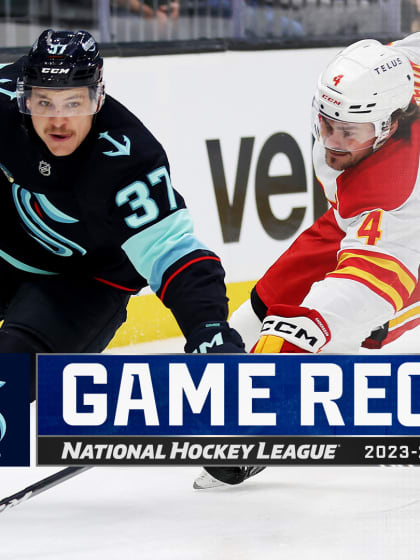 Calgary Flames Seattle Kraken game recap November 20