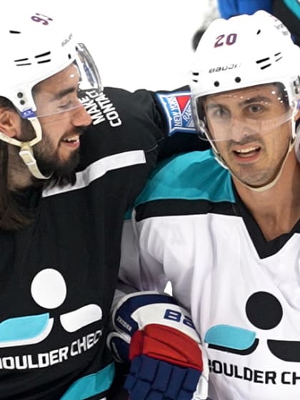 Rangers Show Support at Shoulder Check Showcase