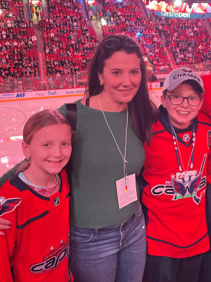 Washington Capitals give young fan unforgettable experience