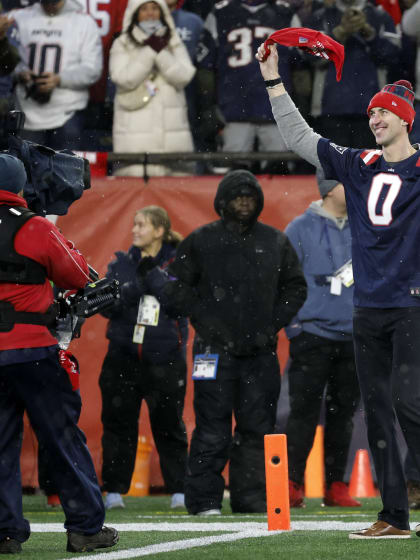 Zdeno Chára na zápase NFL