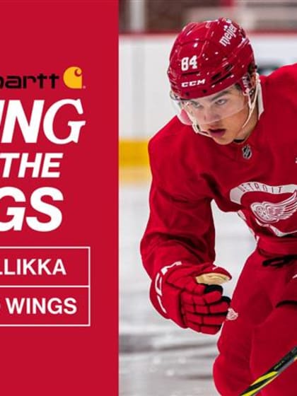 Waiting in the Wings | Defenseman prospect Axel Sandin Pellikka has high expectations for himself