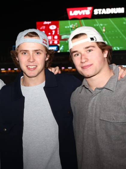 San Jose Sharks attend San Francisco 49ers game